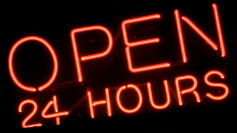 Open 24 hours