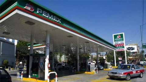 Pemex forecourt