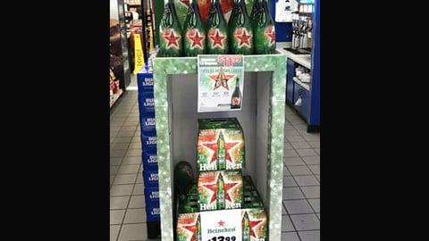 Circle K Heineken holiday promo