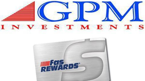 GPM logo & fas Rewards card