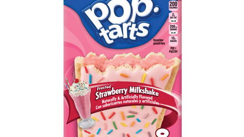 Pop-Tarts Frosted Strawberry Milkshake