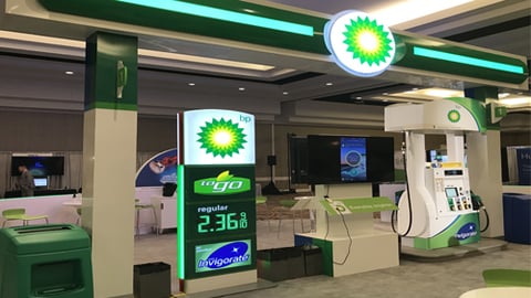 New imaging for BP gas stations