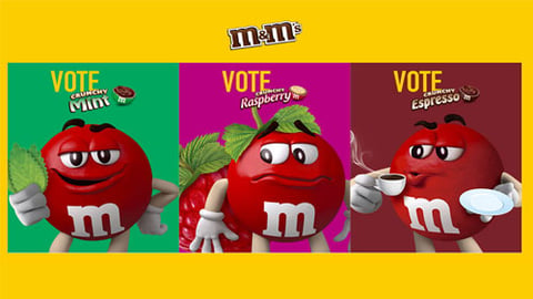 M&M'S Crunchy Flavor vote