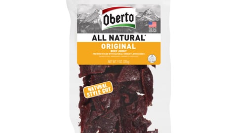 Oberto Beef Jerky Clear XL Bags