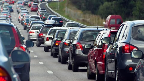 highway traffic jam