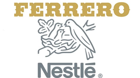 Ferrero and Nestle logos