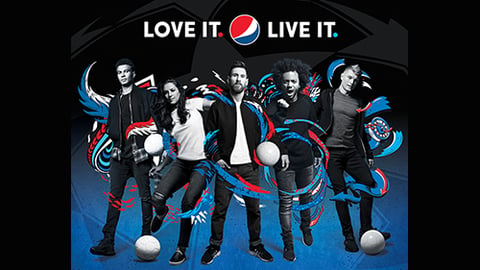 PepsiCo's "LOVE IT. LIVE IT. FOOTBALL." campaign