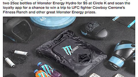 Hydro sweepstakes Circle K FB post