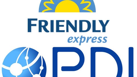 Friendly Express & PDI logos