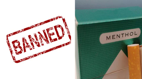 A ban on menthol cigarettes