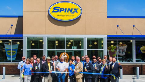 Spinx cut the ribbon on its newest store at 845 Jedburg Road in Summerville, S.C. on May 3.