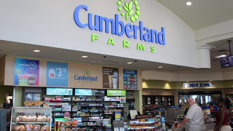 Cumberland Farms store checkout area