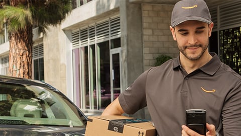 Amazon delivery man