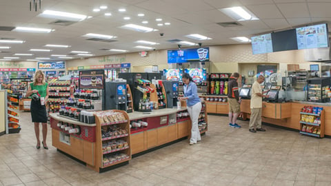 Inside a Speedway convenience stores