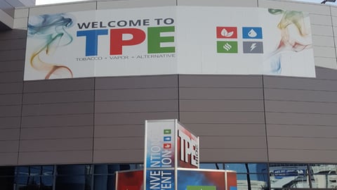 TPE Sign at the Las Vegas Convention Center