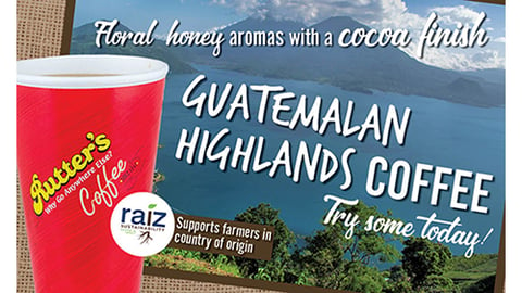 Rutter's Guatemalan Highlands coffee