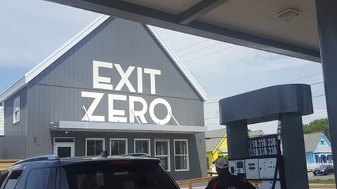 Exit Zero c-store in Cape May