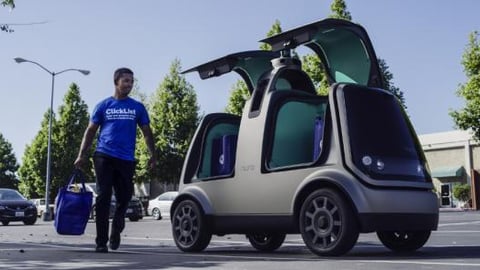 Kroger autonomous vehicle delivery