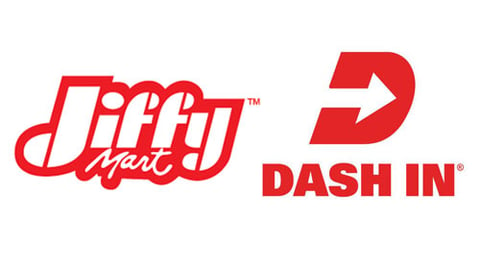 Jiffy Mart & Dash In logos