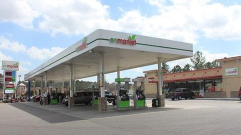 Enmarket forecourt and exterior
