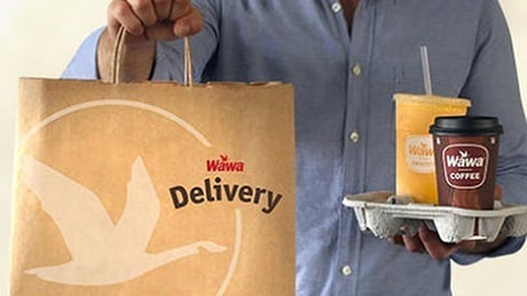 Grubhub delivery of Wawa