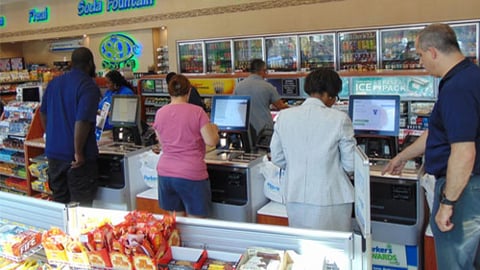 Parker's self-checkout