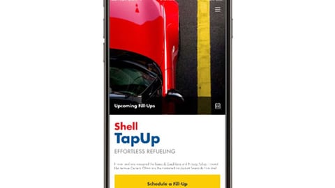 Shell TapUp mobile app interface