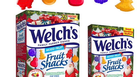 Welch's Christmas Fruit Snacks