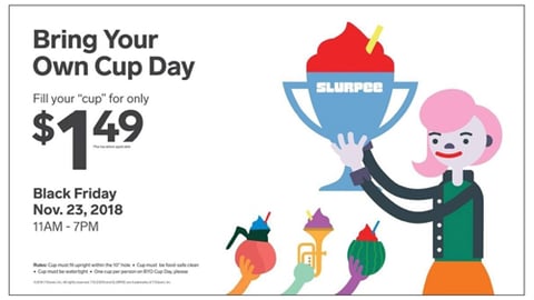 7-Eleven BYOC Black Friday promo