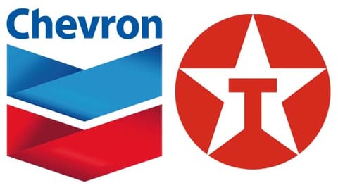 Chevron and Texaco logos