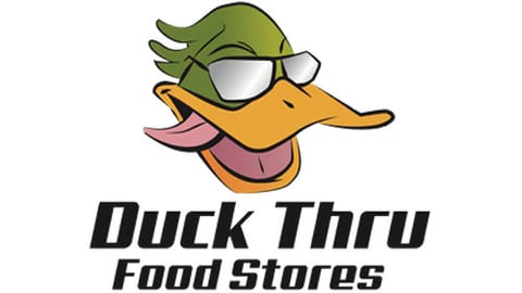 Duck Thru Food Stores logo