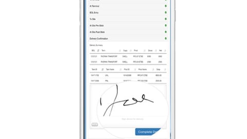 Insite 360's DeliveryInsite mobile app