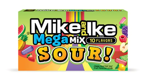 MIKE AND IKE Mega Mix SOUR!