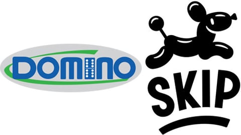 Domino c-store & Skip logos