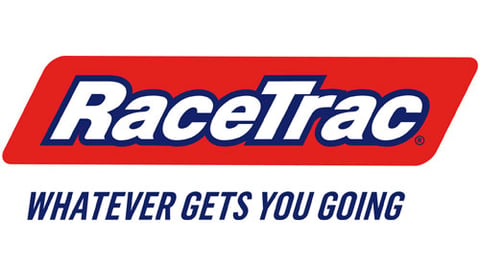 RaceTrac logo Whatever Gets You Going