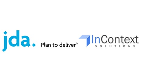 JDA Software Inc. and InContext Solutions logos