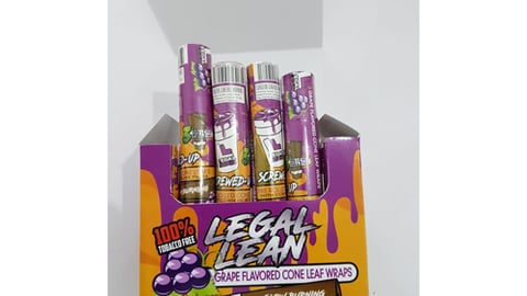 Legal Lean Grape Flavored Cone Leaf Wraps 