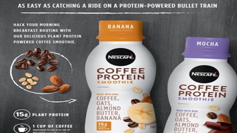 Nescafé Coffee Protein Smoothie 