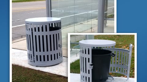 Bridgeline Series Litter Receptacles