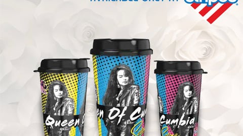 Stripes Selena commemorative cups 2019