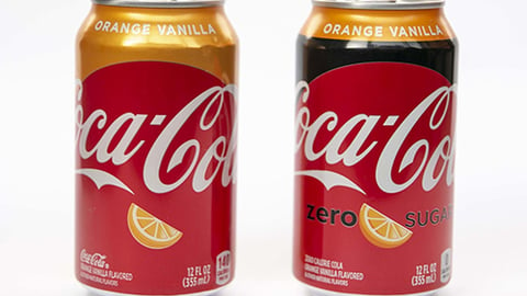 Orange Vanilla Coke & Orange Vanilla Coke Zero Sugar