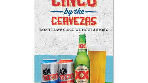 Grab Cinco by the Cervezas promotion