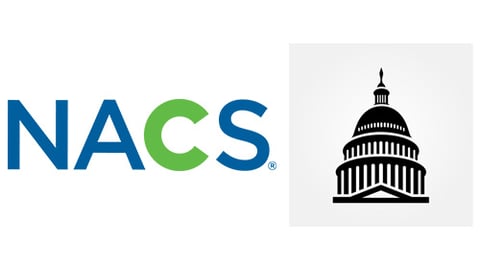 NACS logo and the U.S. Capitol