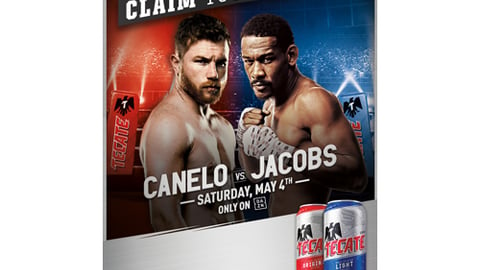 Tecate's "Throw a Knockout Party" promotion