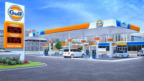 Gulf Oil rebranding