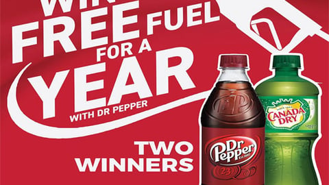 Thortons Free Fuel for a Year Dr Pepper