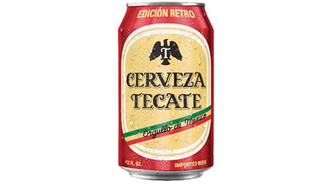 Tecate Retro Cans