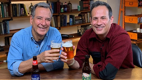 Jim Koch and Sam Calagione