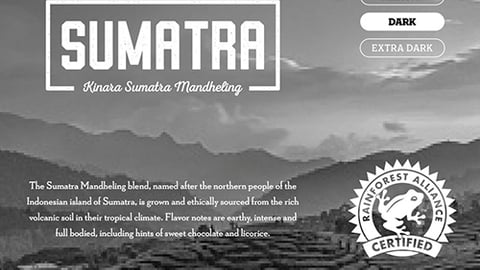 Kinara Sumatra Mandheling blend