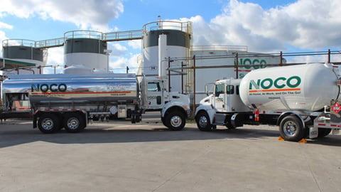 NOCO Energy trucks